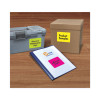 High-Vis Removable Laser/Inkjet Id Labels w/ Sure Feed, 3.33 x 4, Neon, 72/Pk