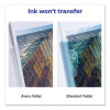 Clear Plastic Sleeves, Letter Size, Clear, 12/Pack