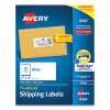 Shipping Labels W/ Trueblock Technology, Inkjet Printers, 2 X 4, White, 10/Sheet, 100 Sheets/Box