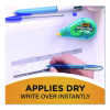 Wite-Out Brand Mini Correction Tape, Non-Refillable, 0.2" x 26.2 Ft, White Tape, Assorted Dispenser Colors, 3/Pack