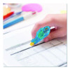 Wite-Out Brand Mini Correction Tape, Non-Refillable, 0.2" x 26.2 Ft, White Tape, Assorted Dispenser Colors, 3/Pack