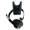 Ivr70002 Monaural Over The Head Bluetooth Headset, Black/Silver