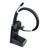 Ivr70002 Monaural Over The Head Bluetooth Headset, Black/Silver