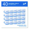 Essential Standard Roll Bathroom Tissue, For Commercial Use, Septic Safe, 2-Ply, White, 550 Sheets/Roll, 40 Rolls/Carton