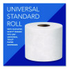 Essential Standard Roll Bathroom Tissue, For Commercial Use, Septic Safe, 2-Ply, White, 550 Sheets/Roll, 40 Rolls/Carton