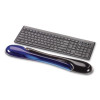 Duo Gel Wave Keyboard Wrist Rest, 22.62 x 5.12, Blue
