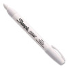 Permanent Paint Marker, Medium Bullet Tip, White, 2/Pack