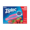 Seal Top Bags, Quart, 7.44" x 7", Clear, 100/Box