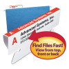 Viewables Hanging Folder Tabs And Labels, Complete Bulk Pack Refill, 1/3-Cut, Assorted Colors, 3.5" Wide, 100/Box