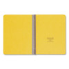 Prong Fastener Premium Pressboard Report Cover, Two-Piece Prong Fastener, 3" Capacity, 8.5 x 11, Yellow/Yellow