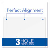28-Sheet Commercial Electric Three-Hole Punch, 9/32" Holes, Black/Silver