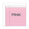 Prism + Colored Writing Pads, Wide/Legal Rule, (50) Pastel Pink 8.5 x 11 Sheets, 12/Pack
