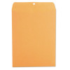 Kraft Clasp Envelope, #93, Square Flap, Clasp/Gummed Closure, 9.5 X 12.5, Brown Kraft, 100/Box