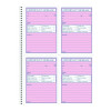 Important Message Book, Two-Part Carbonless, 4 Forms/Sheet, 200 Forms Total