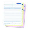 Multipart Contractors Invoice Pad, Three-Part Carbonless, 8.34 x 10.84, 50 Forms Total