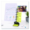 Desktop Pro Double-Wide Document Stand, Holds Up To 2 Legal Size Sheets, Plastic, Black