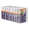 Quickfit D-Ring View Binder, 3 Rings, 5" Capacity, 11 X 8.5, White