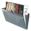 Unbreakable Plastic Wall File, Legal Size, 15.4" x 4" x 7.6", Smoke