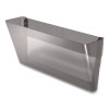 Unbreakable Plastic Wall File, Legal Size, 15.4" x 4" x 7.6", Smoke