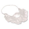 Brd Series Polypropylene Beard Nets, One Size Fits Most, White, 100/Pack, 10 Packs/Carton