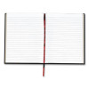 Executive Journal, 1-Subject, Wide/Legal Rule, Black Cover, (80) 11 x 8.5 Sheets