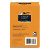 Color Cues Cristal Xtra Smooth Ballpoint Pen, Stick, Medium 1.2 Mm, Assorted Ink And Barrel Colors, 10/Box