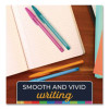 Color Cues Cristal Xtra Smooth Ballpoint Pen, Stick, Medium 1.2 Mm, Assorted Ink And Barrel Colors, 10/Box