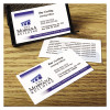 True Print Premium Clean Edge Business Cards, Inkjet, 2 x 3.5, White, 10 Cards/Sheet, 20 Sheets/Pack