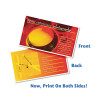 True Print Premium Clean Edge Business Cards, Inkjet, 2 x 3.5, White, 10 Cards/Sheet, 20 Sheets/Pack
