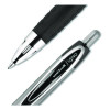 Signo 207 Gel Pen Value Pack, Retractable, Medium 0.7 Mm, Black Ink, Smoke/Black Barrel, 36/Box