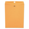 Kraft Clasp Envelope, 32 Lb Bond Weight Kraft, #97, Square Flap, Clasp/Gummed Closure, 10 x 13, Brown Kraft, 100/Box