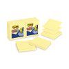 Pop-Up 3 x 3 Note Refill, 3" x 3", Canary Yellow, 90 Sheets/Pad, 12 Pads/Pack