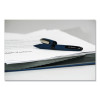 One Business Rollerball Pen, Stick, Fine 0.6 Mm, Black Ink, Dark Blue/Black Barrel, 10/Box