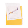 Three-Ring Binder Poly Index Dividers With Pocket, 1/3-Cut Tabs, 11.25 x 9.75, Assorted Colors, 5 Sets