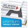 Gold Fibre Writing Pads, Wide/Legal Rule, (50) White 8.5 x 11 Sheets, 4/Pack
