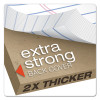 Gold Fibre Writing Pads, Wide/Legal Rule, (50) White 8.5 x 11 Sheets, 4/Pack
