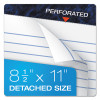 Gold Fibre Writing Pads, Wide/Legal Rule, (50) White 8.5 x 11 Sheets, 4/Pack