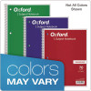 Coil-Lock Wirebound Notebook, 3-Hole Punched, Medium/College Rule, Randomly Assorted Cover Color, (70) 10.5 x 8 Sheets