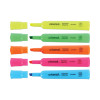 Desk Highlighters, Assorted Ink Colors, Chisel Tip, Assorted Barrel Colors, Dozen