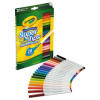 Washable Super Tips Markers, Fine/Broad Bullet Tips, Assorted Colors, 20/Set