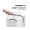 Powershred Lx200 Micro-Cut Shredder, 12 Manual Sheet Capacity, White