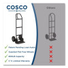 Load Assist Hand Truck, 800 Lb Capacity, 47.72 x 19.68 x 18.5, Black