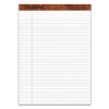 "The Legal Pad" Ruled Perforated Pads, Wide/Legal Rule, (50) White 8.5 x 11 Sheets