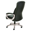 Alera Veon Series Executive High-Back Bonded Leather Chair, Supports Up To 275 Lb, Black Seat/Back, Graphite Base
