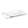 Clear Cash Transmittal Bags With Pre-Printed Info Block, Polyethylene, 6" x 9", Clear, 100/Pack