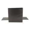 Slant D-Ring View Binder, 3 Rings, 2" Capacity, 11 x 8.5, Black