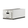 Deluxe Quick Set-Up String-And-Button Boxes, Legal Files, White, 12/Carton