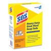 Steel Wool Soap Pads, 2.4 x 3, Steel, 15/Box