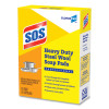 Steel Wool Soap Pads, 2.4 x 3, Steel, 15/Box