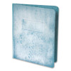 Heavyweight Pressguard And Pressboard Report Cover w/Reinforced Side Hinge, 2-Prong Fastener, 3" Cap, 8.5 x 11, Light Blue